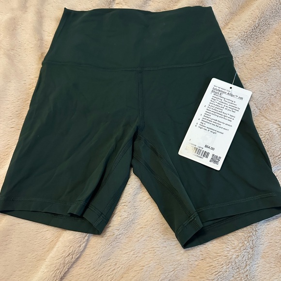 Lululemon align HR short 6 inch legacy green size 4 NWT - Picture 5 of 8